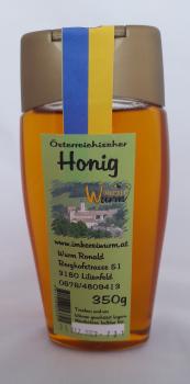 Österreichischer Blüten- mit Waldhonig Quetschflasche 350g